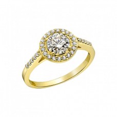 Δαχτυλίδι Χρυσό 14K (RI405 - RY164)